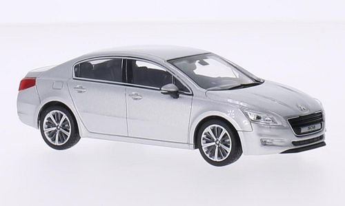 Peugeot 508, silber, 2012, Modellauto, Fertigmodell, Norev 1:43