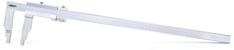 INSIZE 1208-214 Messschieber, Backenlänge 100 mm, 0-200 mm, 0-8 Zoll, Teilung 0,05 mm