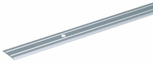 GAH-Alberts 491925 Barre de seuil | percée | aluminium, couleur acier inoxydable, anodisée | 900 x 38 mm