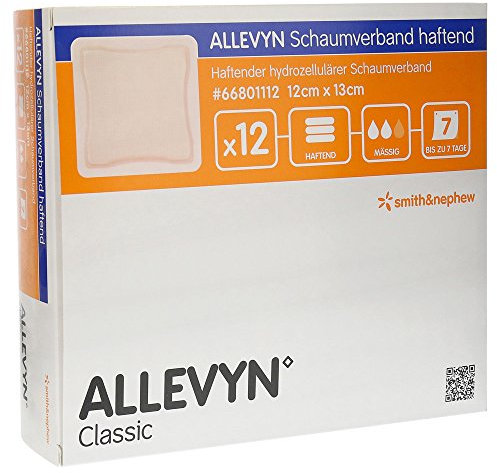 Allevyn Schaumverband 12x13 cm Haftend