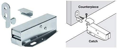 IRONMONGERY WORLD® ATTIC Cupboard LOFT Door Hatch Latch Touch Push Catch
