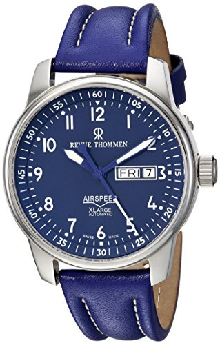 Revue Thommen Herren Analog Schweizer Automatikwerk Uhr mit Leder Armband 16050.253500000001