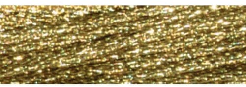DMC 317W-E3821 Light Effects Polyster Embroidery Floss, 8.7-Yard, Light Gold by DMC