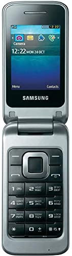 Samsung GT-C3520 - Móvil Libre (Pantalla 2.4, cámara 1.3 MP, Reproductor MP3, Radio FM), Plateado -
