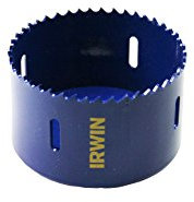Irwin 10504196 Holesaw Bi-Metal High Speed 48l 76mm
