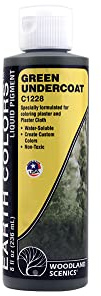 Woodland Scenics Liquid Undercoat 8 oz-Green