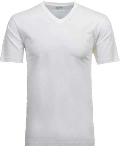 RAGMAN Herren Doppelpack - 2 T-Shirts mit V-Ausschnitt