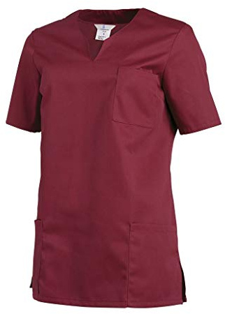 Damen-Schlupfjacke 1/2 Arm mit V-Ausschnitt (M (Gr. 40/42), Beere)