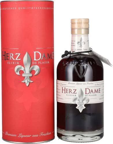 Herzdame Elixir De Plaisir 21% Volume 0,5l in Geschenkbox Liköre