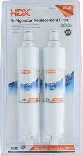 Filtro acqua purificatore FMW-2 / purificatore per frigoriferi Whirlpool (2 pezzi)