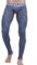 ARCITON Herren Leggings Thermounterwäsche Thermo Unterhose Lang Männer Warme Thermohose Winter L(Taille: 81cm-88cm) Blau Stern