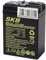 BATTERIA AL PIOMBO RICARICABILE 6V4,5A TERMINALI A CONTATTO SKB