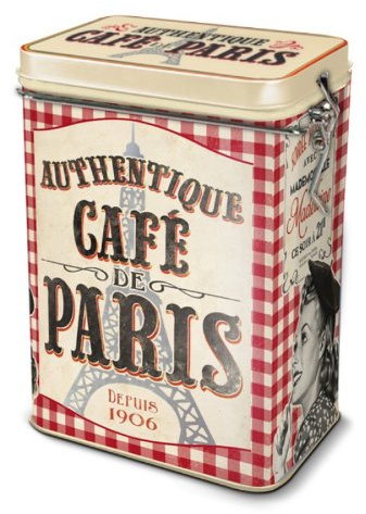 Natives 211151 Retro Blechdose Coffeedose Kaffeedose