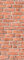 Türtapete Türposter selbstklebend – Wand aus Backstein - 90x205cm und 100x210cm - Fototapete Poster Türfolie Tapete – T00035