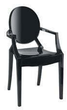 Kartell - Louis Ghost Chaise (Noir)