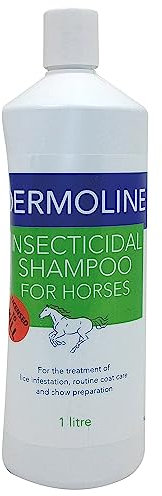 Dermoline Insecticidal Shampoo For Horses 1L- for the treatment of lice infestation