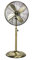Status 16 Inch Standing Fan, Oscillating, 3 Speed, Adjustable Height, Antique Brass, Portable, Quiet Operation, For Living Room Bedroom (S16ASTANDFAN1PKB)