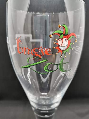 Brugse Zot Beer Chalice Glass