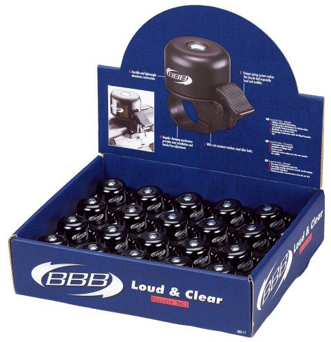BBB Klingel Loud&Clear BBB-11D, 20 Stück, schwarz
