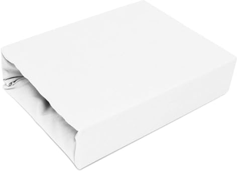 Best for Home elastisches Frottee Spannbettlaken | Spanbettlaken 80x160 cm | 100% Baumwolle und Frottee Spannbettlaken und Jersey Spann bettlaken | Warme Spann bettlaken