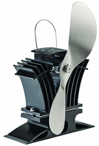 Ecofan BelAir Ventilateur de poêle - Technologie basse température - 140 CFM Idéal pour poêles à gaz et granules - Alimenté à la chaleur, Circulation d'air efficace & économies de combustible