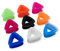 Fly Style 1 Stück Flesh Tunnel Silikon Ohr Plug Dreieck 4-26 mm I 9 Farben I weich und flexibel, Grösse:12 mm, Farbwahl:schwarz