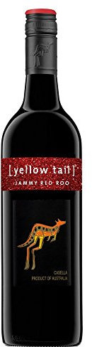 Yellow Tail Jammy Red Roo Red Wine 75cl Bottle x 2 Pack