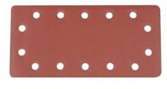 Silverline 595752 Hook and Loop 1/2 Sheets Punched 10pk 240 Grit
