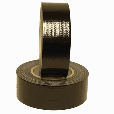 Schattec 50m Rolle Gewebeklebeband Gewebeband Panzerband Panzertape schwarz