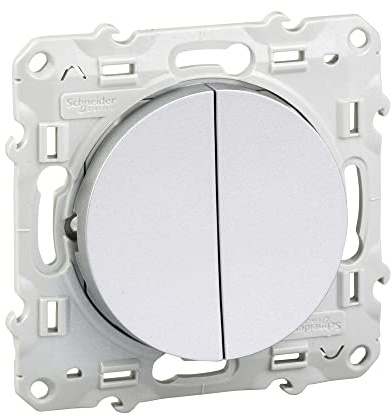 Schneider Electric - Odace S530216 Double Pusher Aluminium Screw Lock