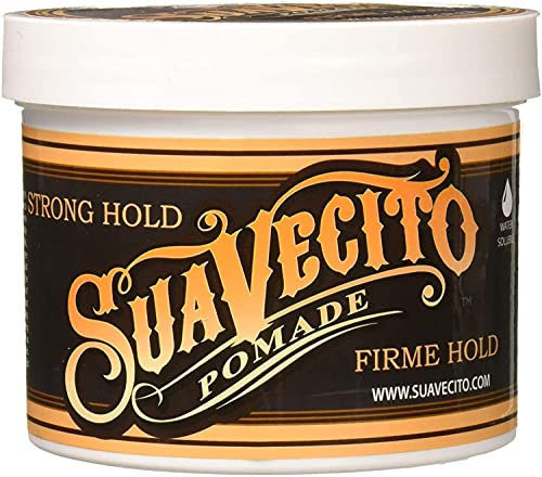 Suavecito Firme Strong Hold Pomade, Provides Maximum Hold and High Shine, Non Flaking Formula, Easy to Apply and Wash Out, Ideal for All-Day Control and Professional Use 908g