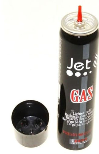 recharge gaz butane pour briquet, fer à souder, chalumeau cuisine