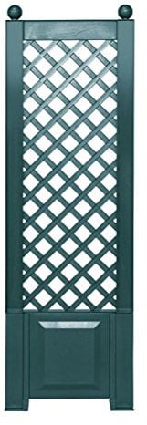 KHW 11201 Rank- und Sichtschutz-Spalier, 140 x 43 cm, grün