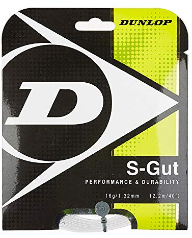 Dunlop S-Gut Cordaje 1.32MM/16g Set 1,32 mm Blanco