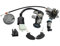 GOOFIT Zündschloss Schlüssel Set Ersatz für GY6 49cc 50cc chinesische Roller 139QMB Teile
