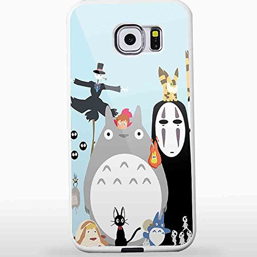 Studio Ghibli Characters for Iphone and Samsung Galaxy Case (Samsung Galaxy S7 Edge white) CCCM1173