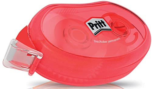 Pritt 2111694 Lot de 8 rouleaux adhésifs permanents, adhérence supérieure et précise, 8,4 mm x 10 m