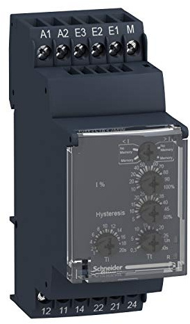 Schneider Electric RM35JA32MW Stromwächter Über-/Unterstrom, Steuerung und Sicherheitsrelais, 0,15-15 A, 24-240VAC/DC, 2 W