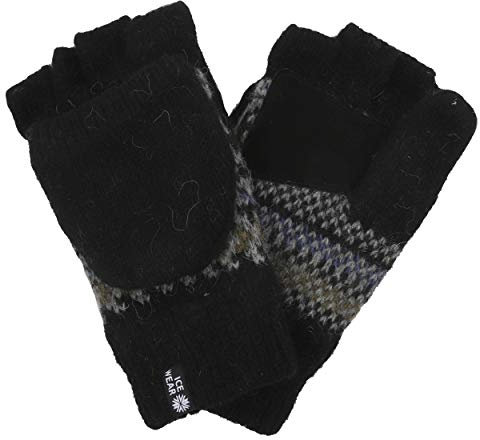 ICEWEAR Norweger Flip-Top Handschuhe aus Wolle