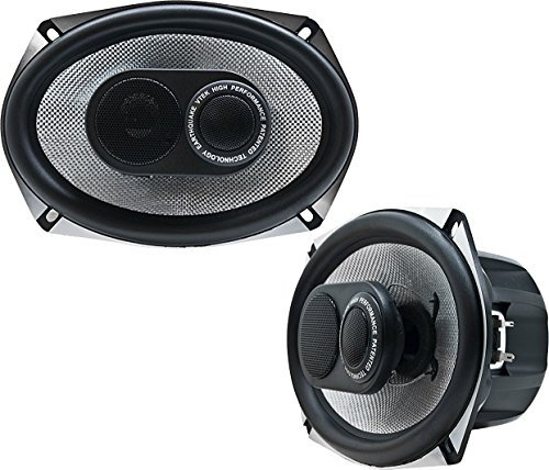 Earthquake Sound VTEK-693 6x9 3-Way Vtek Series Coaxial Speakers (Pair)