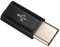 Ilovemyphone Adaptador Conector Conversor de Micro USB 5 Pin Hembra a 3.1 Tipo C Macho Negro