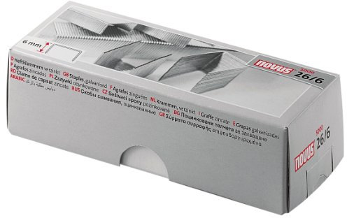 HEFTKLAMMERN 26/6VZ 5000STCK.