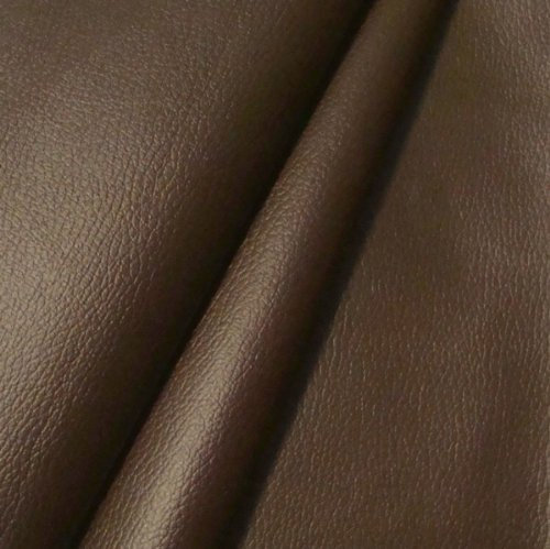 Polster PVC Kunstleder Rindsleder Optik Dunkel-Braun