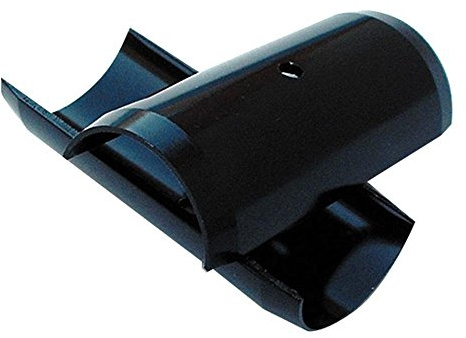 Gusset Handlebar Shim 22.2mm BMX to 25.4mm MTB Stems. Black