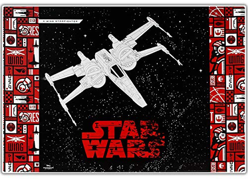 alles-meine.de GmbH Schreibtischunterlage - Star Wars 60 cm * 40 cm PVC Unterlage Tischunterlage