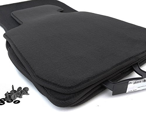 Fußmatten für 3er E46 Cabriolet Velours Automatten Matten in Original Qualität 4-teilig Schwarz