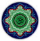 Om Mantra Hindu Symbol Hochwertigen Auto-Autoaufkleber 12 x 12 cm