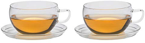Trendglas Jena Borosilikat Teegläser 'Jumbo' 2er-Set 0,4L