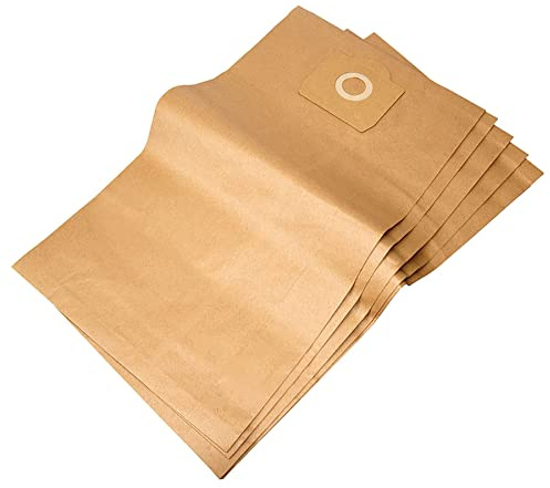 Draper 21534 Pack of Five Paper Dust Bags for WDV50SS/110 , Blue