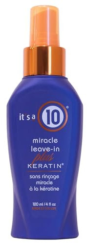 It's a 10 Miracle Leave-In Conditioner Plus Keratin, 120 ml